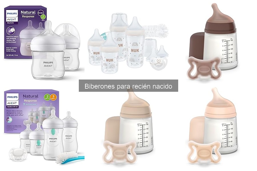 Comparativa de los Mejores Biberones para Recién Nacidos