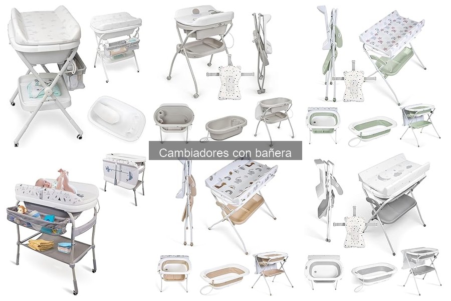 Comparativa de los Mejores Cambiadores con Bañera del 2023