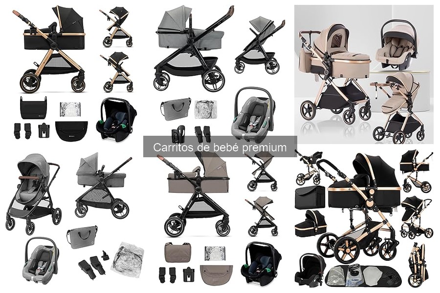 Comparativa de los mejores carritos de bebé premium 2023