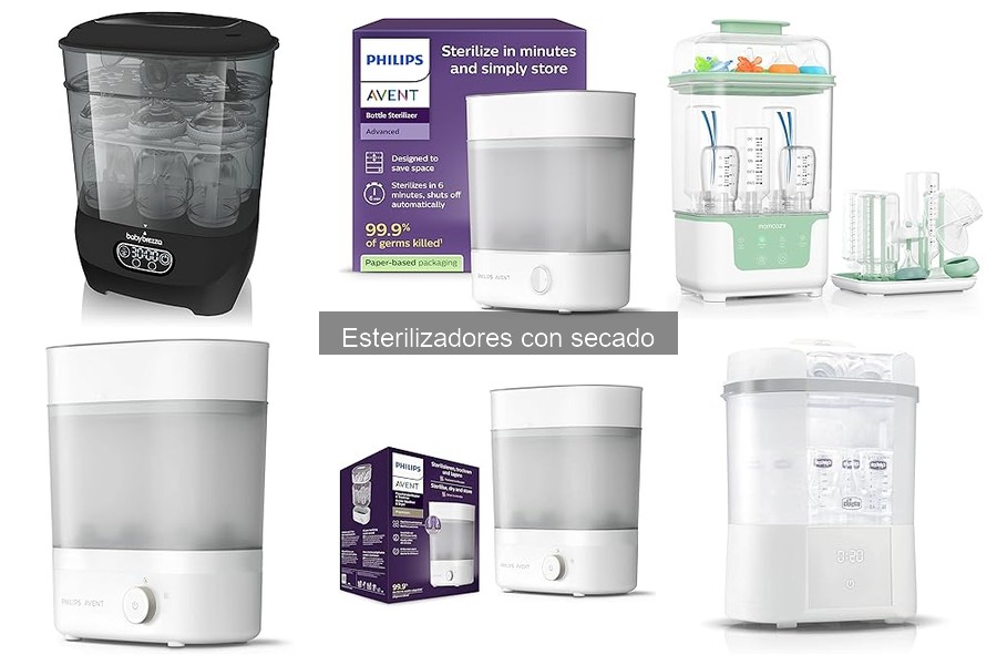 Comparativa de mejores esterilizadores con secado 2023