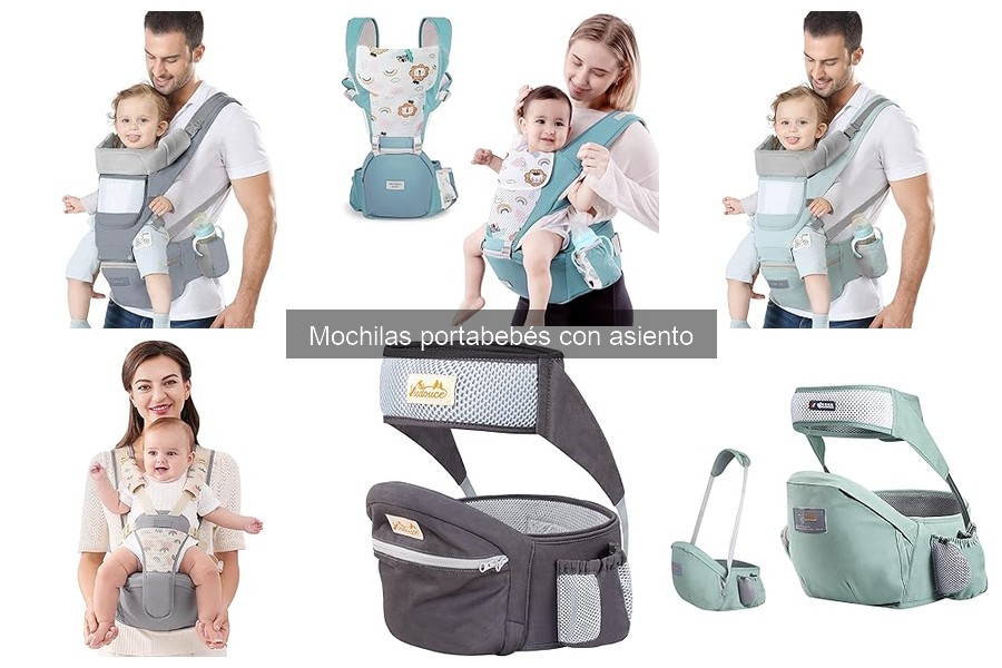 Comparativa de mochilas portabebés con asiento: mejores marcas