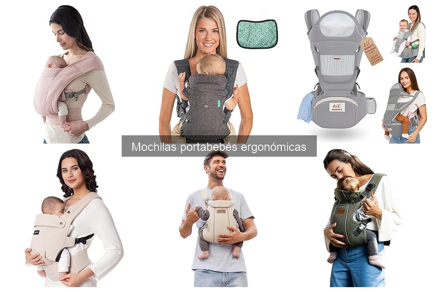 Comparativa de mochilas portabebés ergonómicas ligeras