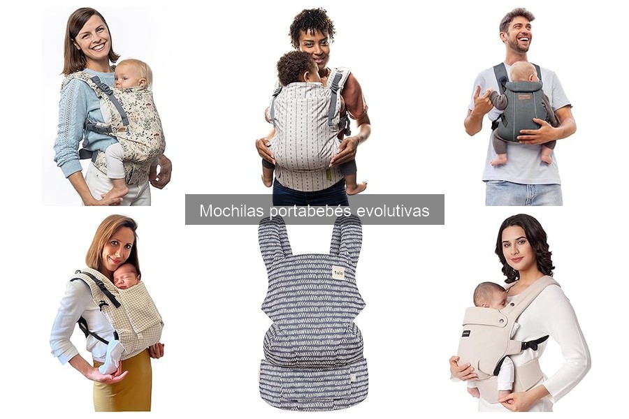 Comparativa de mochilas portabebés evolutivas y otras opciones