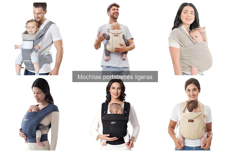 Comparativa de Mochilas Portabebés Ligeras 2023