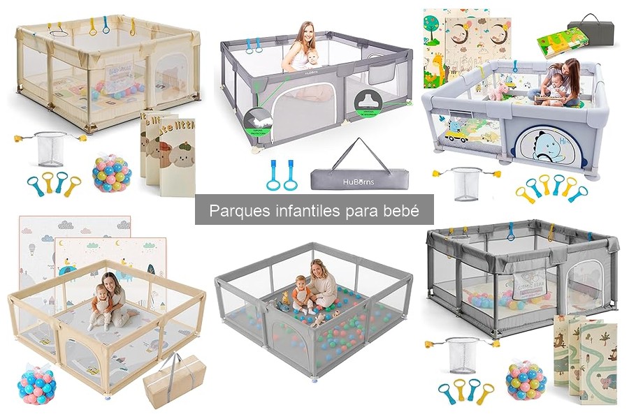 Comparativa de parques infantiles para bebé: las mejores marcas
