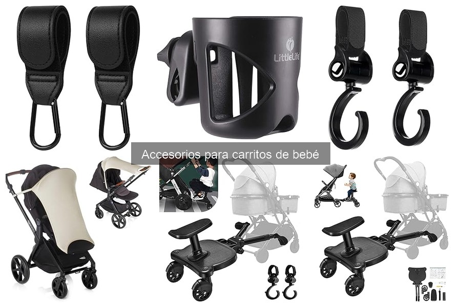 Comparativa de precios de accesorios para carritos de bebé