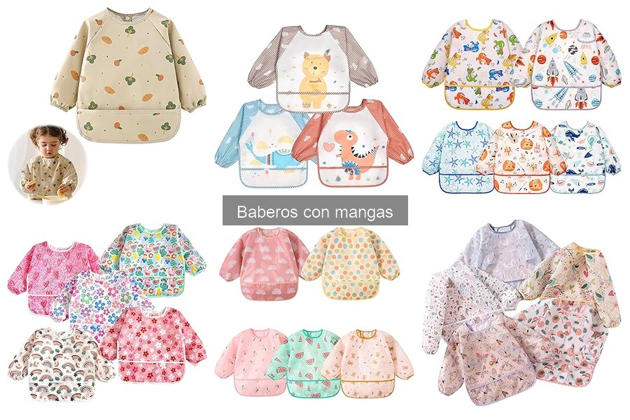 Comparativa de Precios de Baberos con Mangas y Dónde Comprarlos