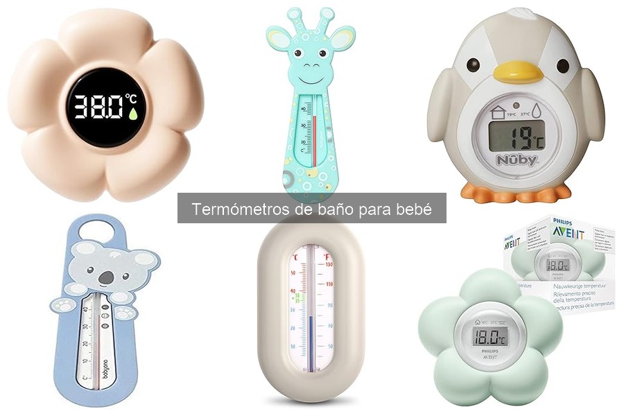 Comparativa de precios de termómetros de baño para bebé