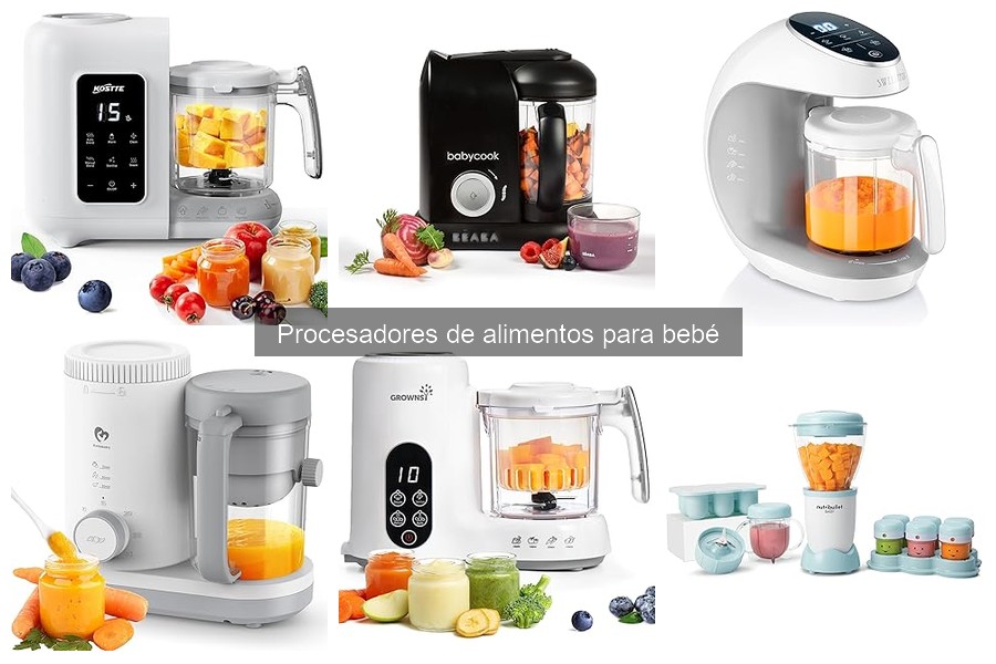 Comparativa de Procesadores de Alimentos para Bebé
