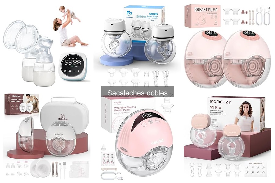 Comparativa de Sacaleches Dobles: Haokoo vs Momcozy vs KISSBOBO