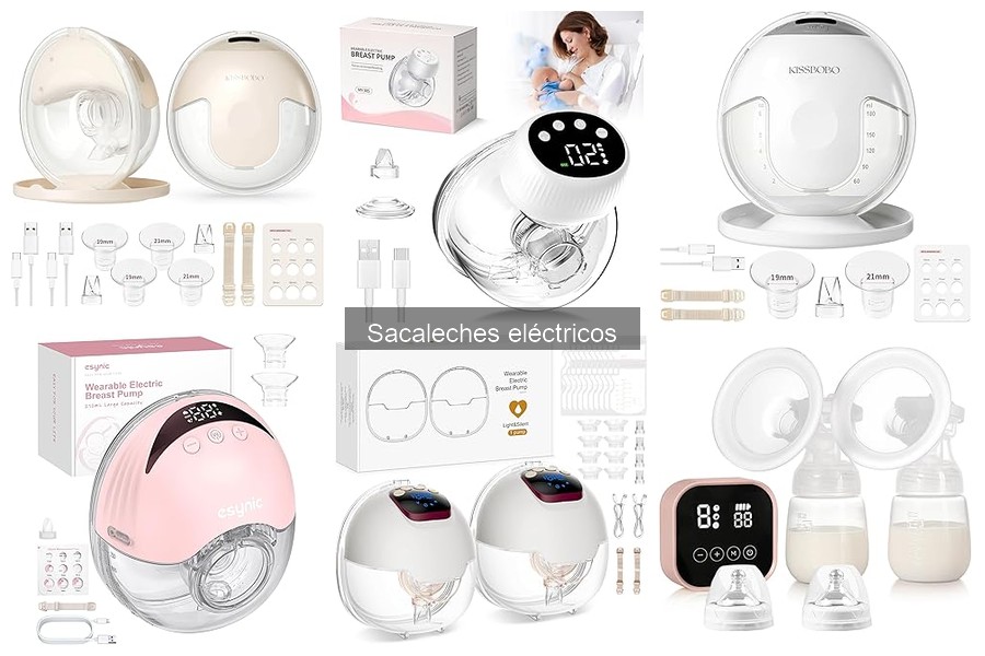 Comparativa de Sacaleches Eléctricos y Manuales para Mamás