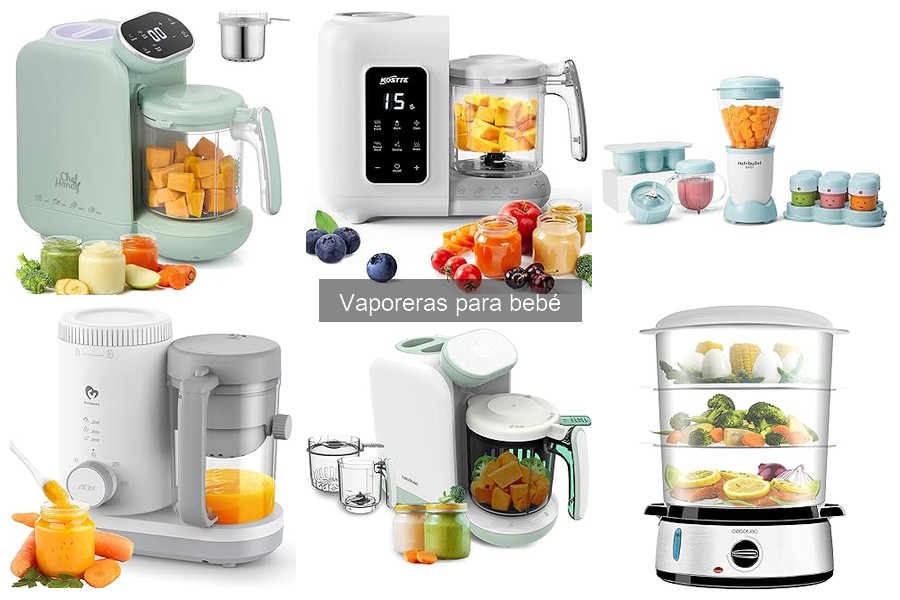Comparativa de Vaporeras para Bebé: Cecotec vs. Robot Cocina