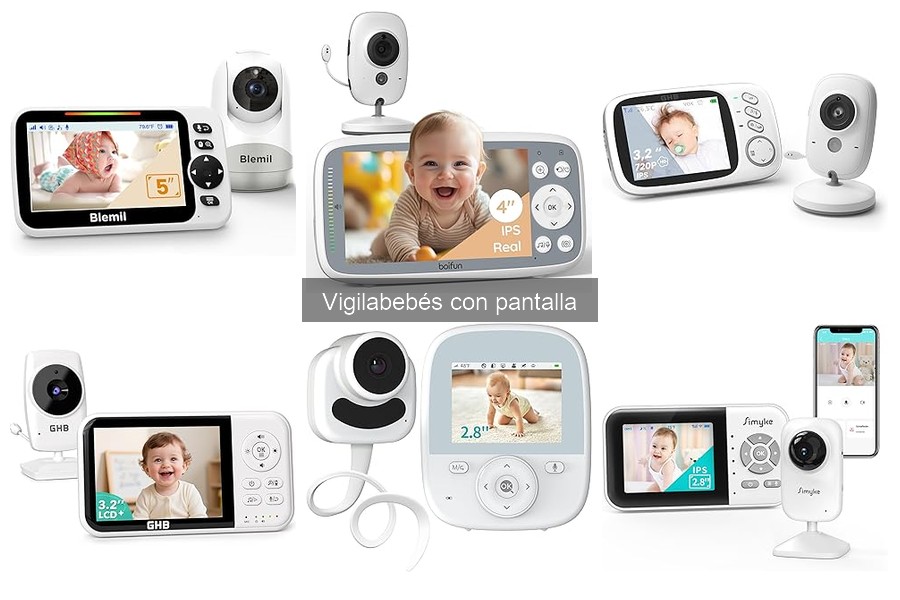 Comparativa de Vigilabebés con Pantalla: Simyke, BOIFUN y Blemil