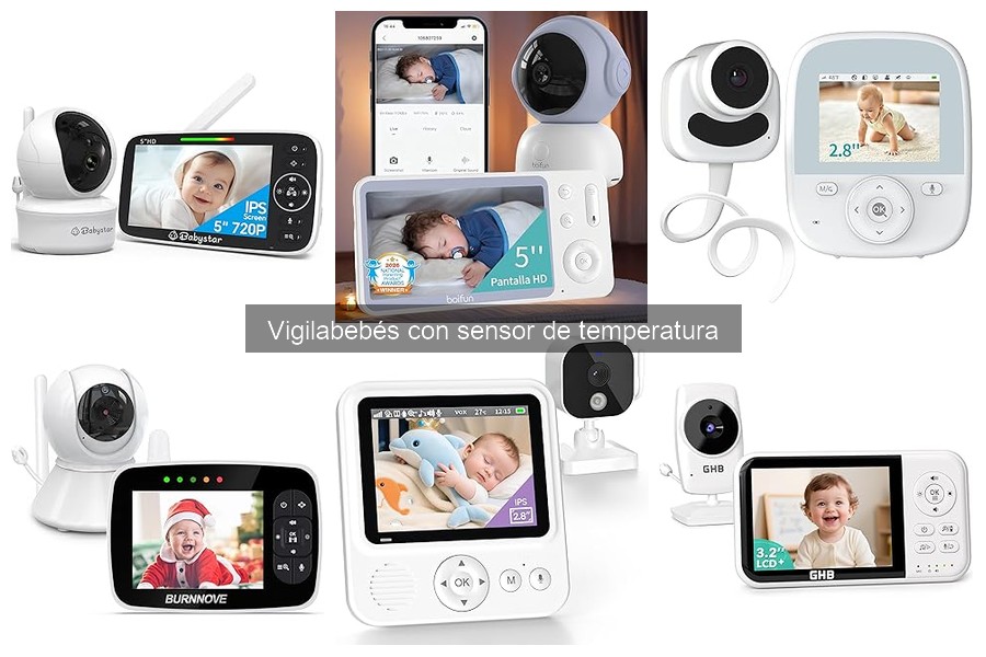 Comparativa de Vigilabebés con Sensor de Temperatura vs Normales