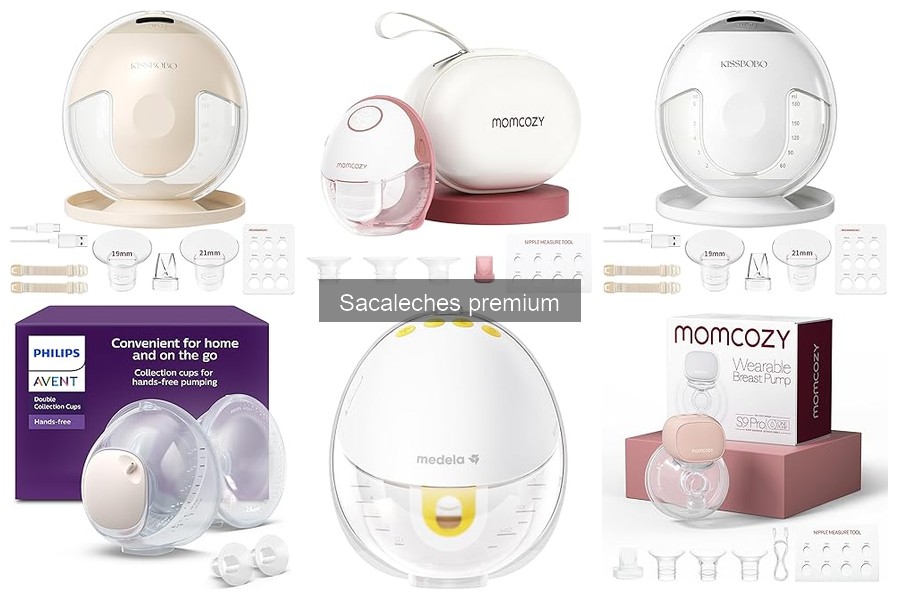 Comparativa: Sacaleches manuales vs. premium