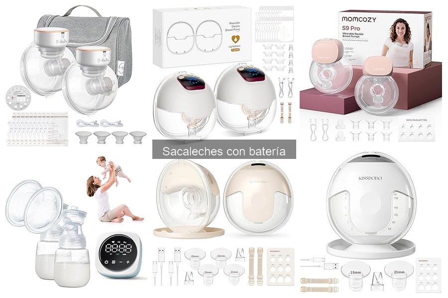 Comparativa: Sacaleches Manuales vs. Sacaleches con Batería