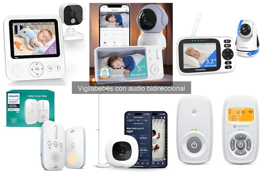 Comparativa Vigilabebés: Audio Bidireccional vs Video