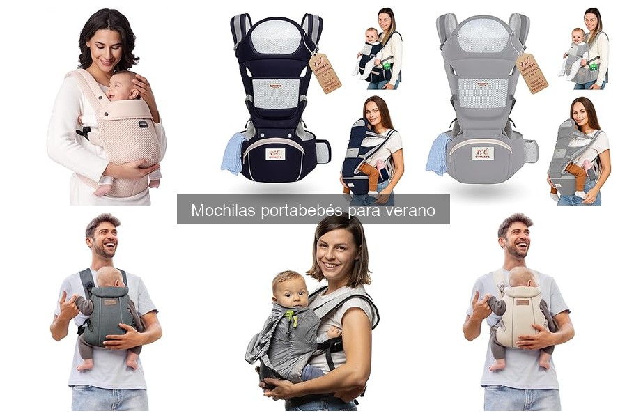 Consejos de seguridad para mochilas portabebés en verano