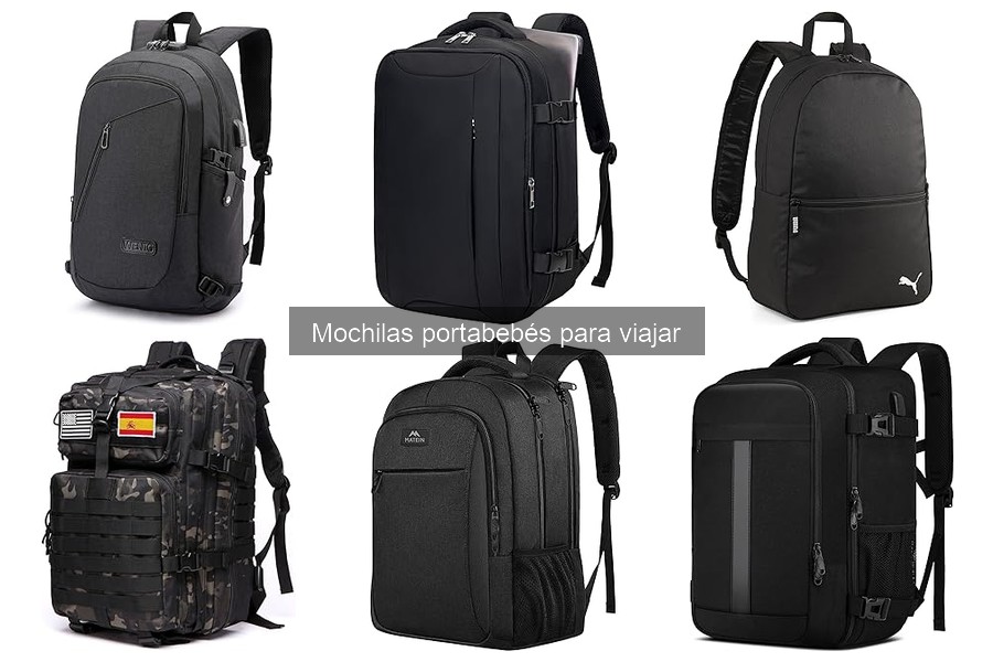 Consejos para viajar en avión con mochilas portabebés