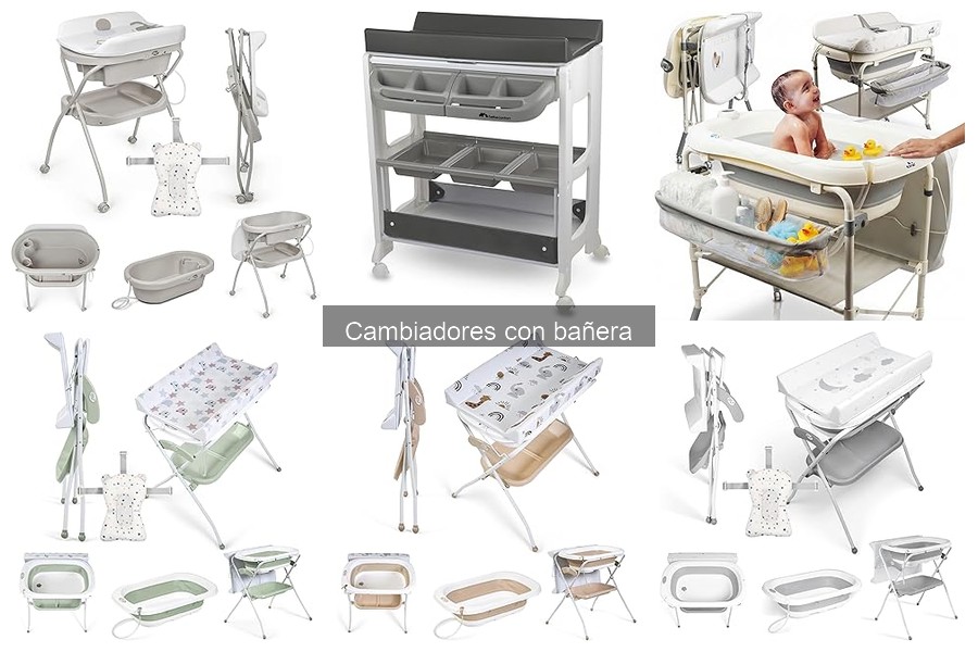Costos y precios de cambiadores con bañera para bebés