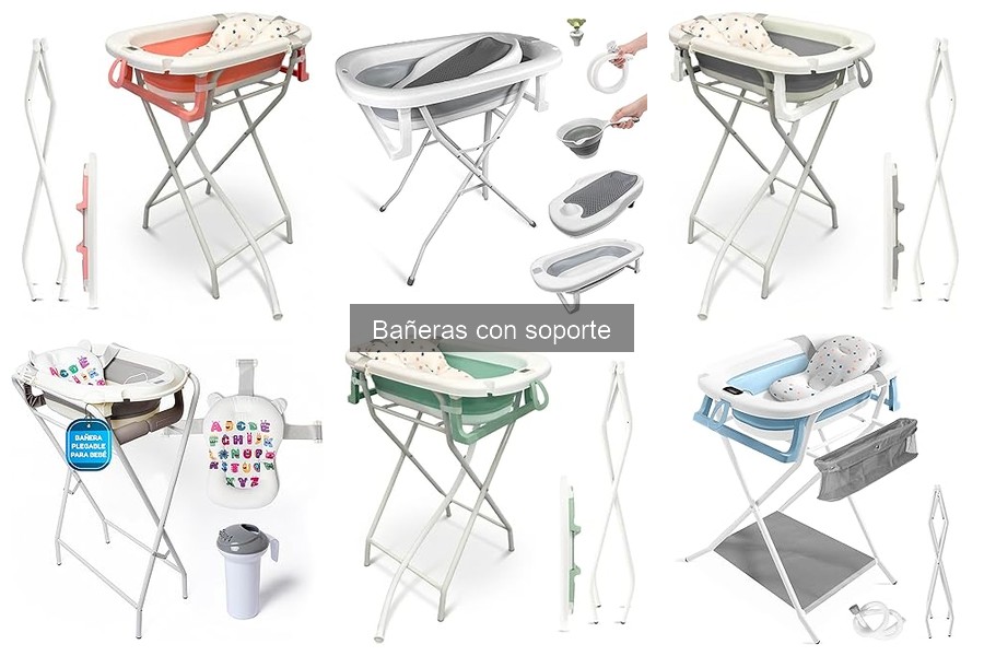 ¿Cuál es la mejor bañera con soporte para recién nacidos?