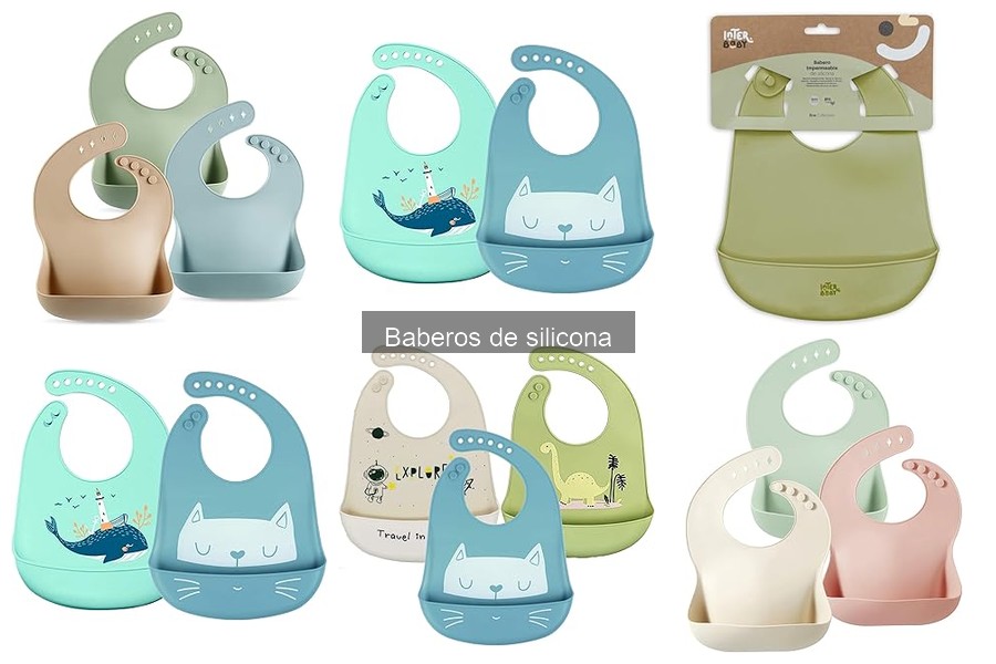 ¿Cuándo empezar a usar baberos de silicona para bebés?