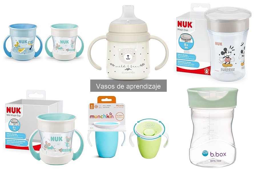 ¿Cuándo usar un vaso de aprendizaje? Guía para padres
