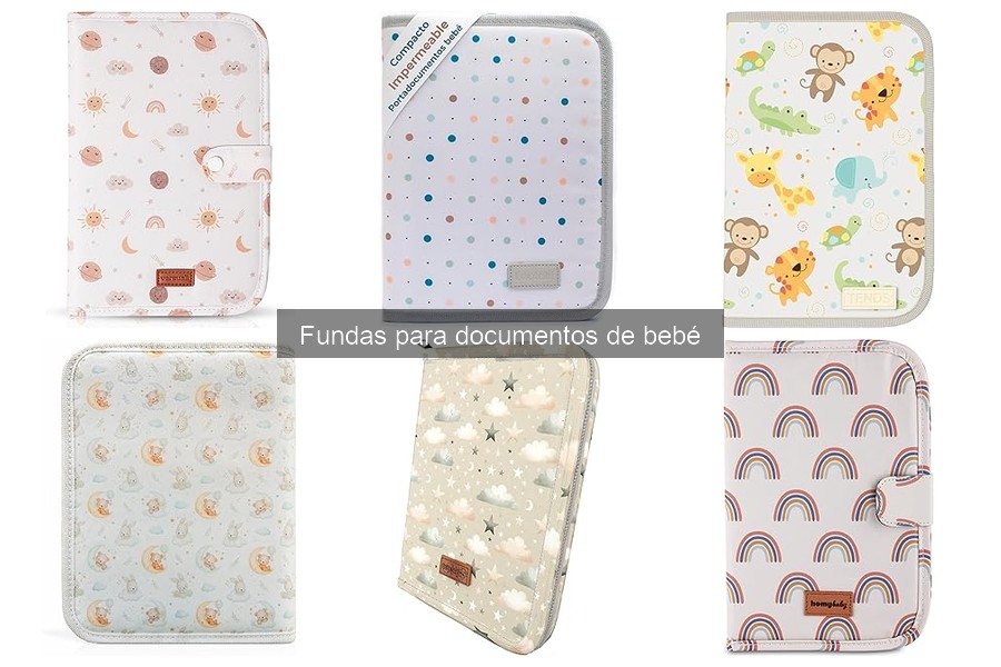 ¿Cuándo usar una funda para documentos de bebé?