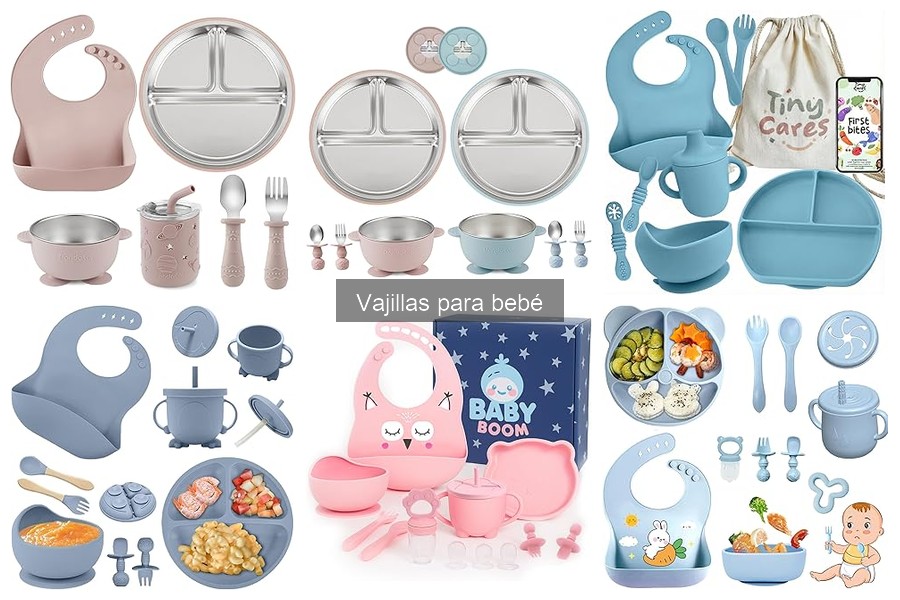 ¿Cuánto cuesta una vajilla para bebé? Precios y opciones 2023
