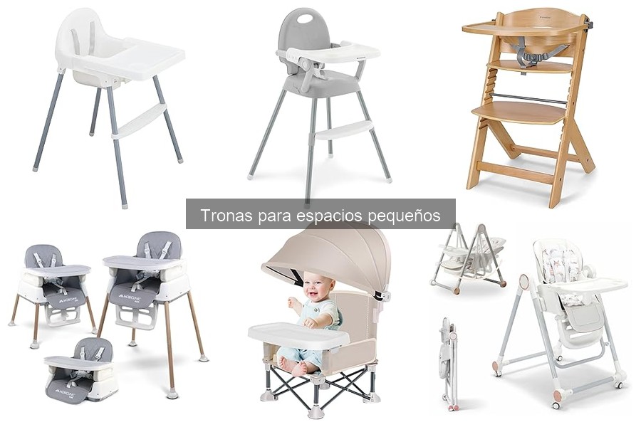¿Cuánto gastar en una trona para espacios pequeños?