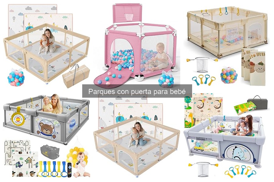 Cuidados y Mantenimiento de Parques con Puerta para Bebés