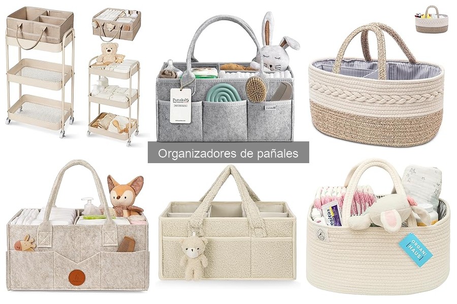 Decora la habitación de tu bebé con organizadores de pañales