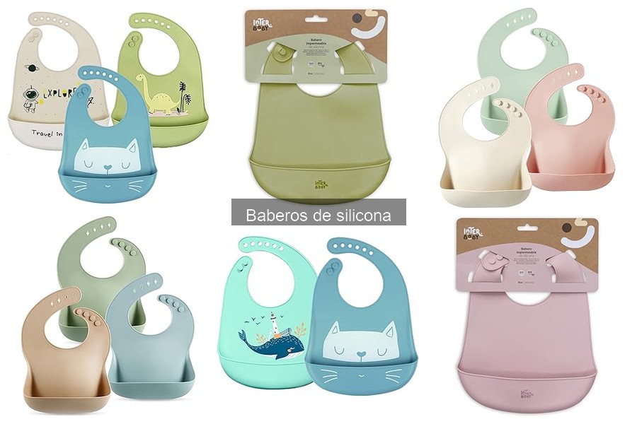 Diferencias entre Baberos de Silicona para Comida y Agua
