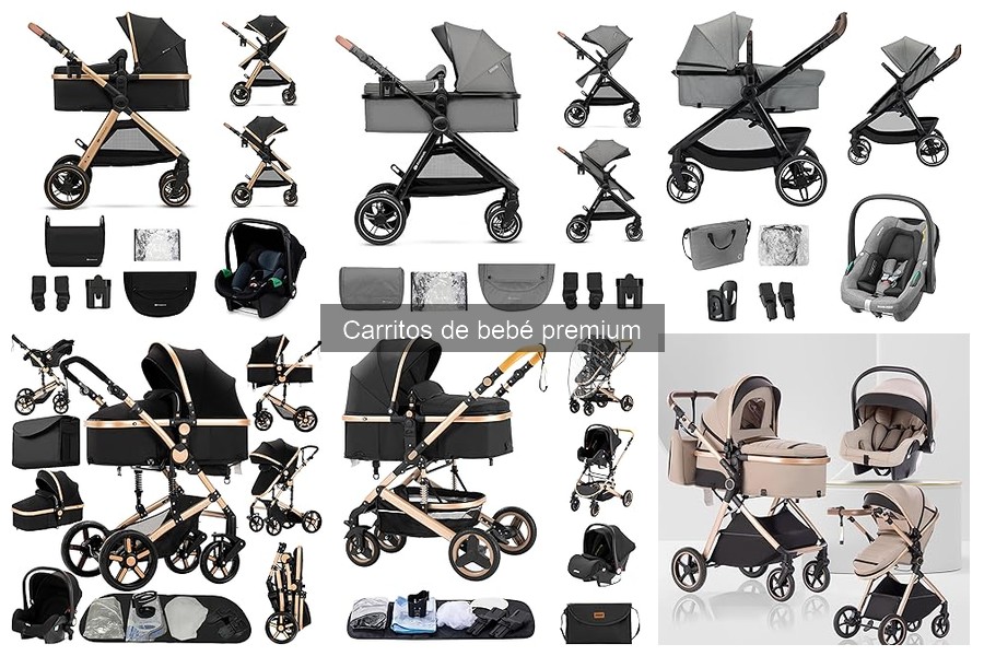 Diferencias entre carritos de bebé premium y estándar