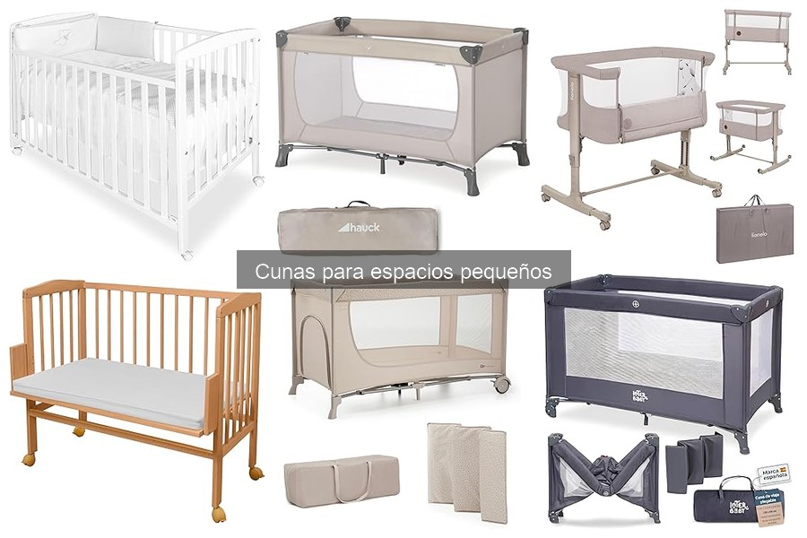 Diseño y funcionalidad de cunas para espacios pequeños