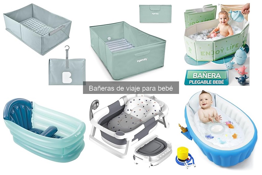 Dónde comprar bañeras de viaje para bebé a buen precio