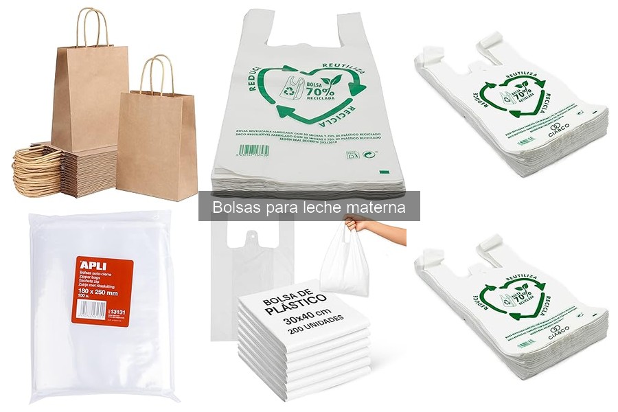 Dónde comprar bolsas para leche materna: guía de opciones