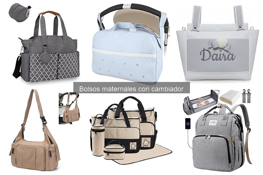 Dónde comprar bolso maternal con cambiador: Mejores opciones