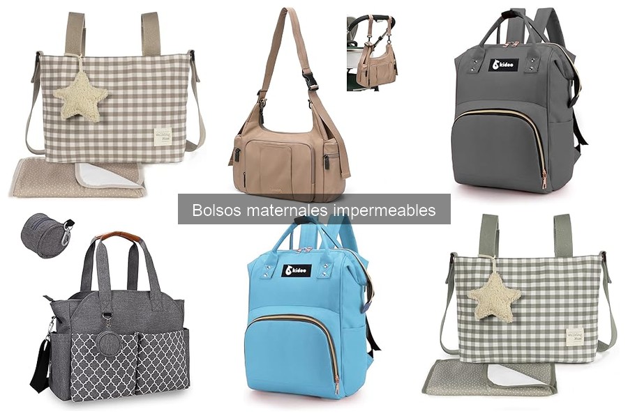 Dónde comprar bolsos maternales impermeables en línea