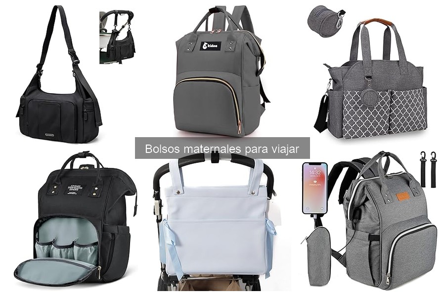 Dónde comprar bolsos maternales para viajar: mejores opciones