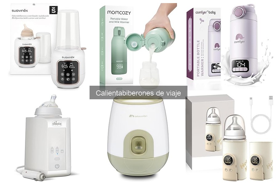 Dónde comprar calientabiberones de viaje al mejor precio