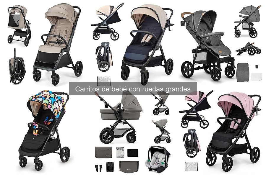 Dónde comprar carritos de bebé con ruedas grandes baratos