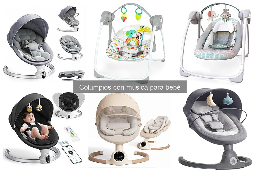 Dónde comprar columpios con música para bebé al mejor precio
