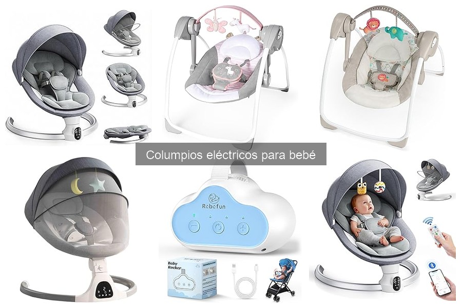 Dónde comprar columpios eléctricos para bebé al mejor precio