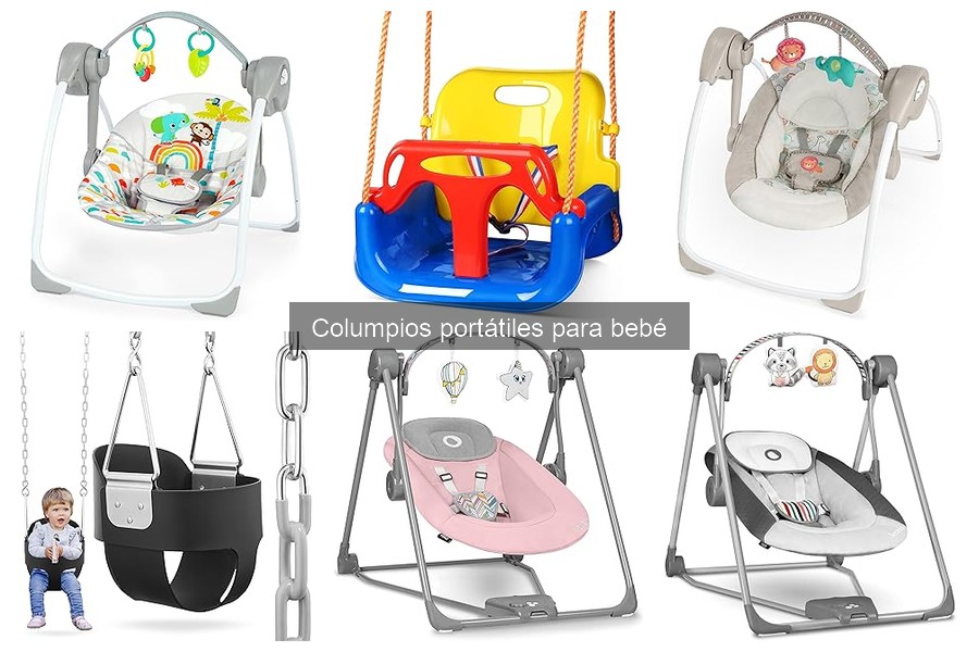 Dónde comprar columpios portátiles para bebé a buen precio