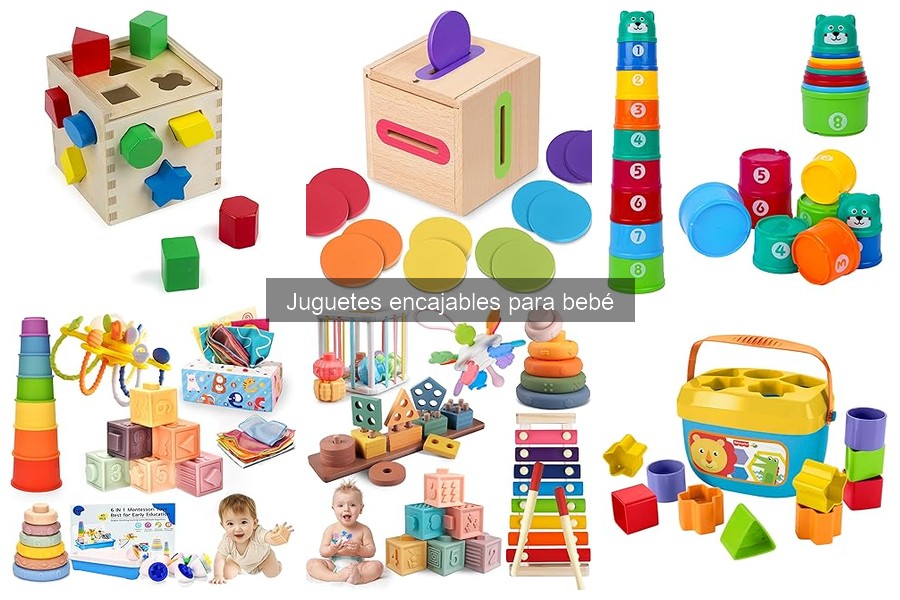 Dónde comprar juguetes encajables para bebés a buen precio