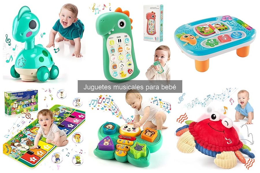 Dónde comprar juguetes musicales para bebé a buen precio