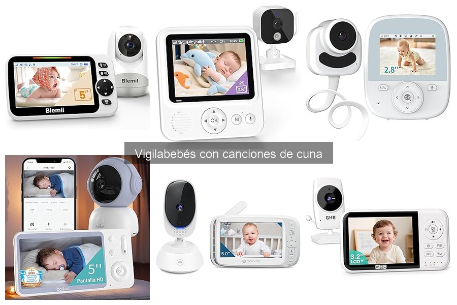 Dónde comprar los mejores vigilabebés con canciones de cuna