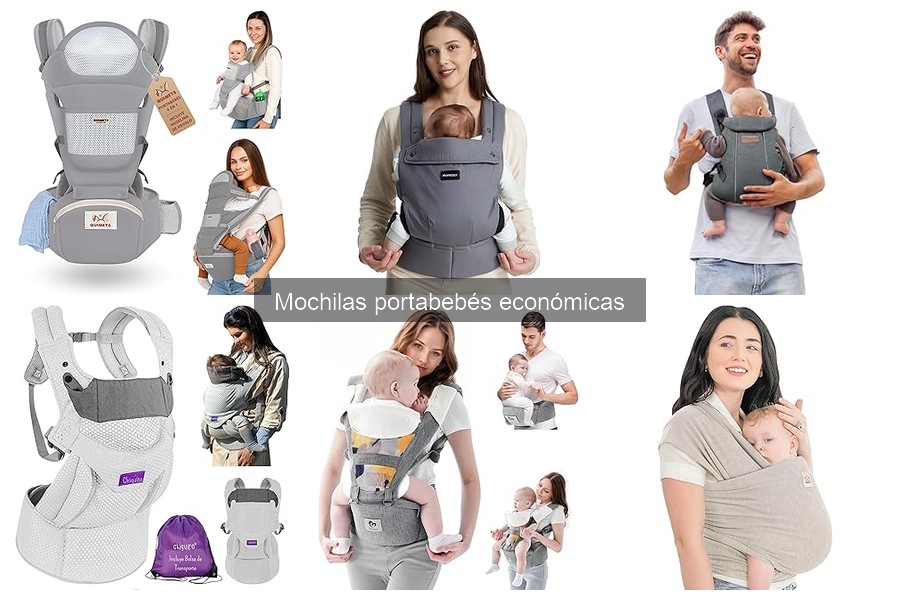 Dónde comprar mochilas portabebés económicas y mejores precios