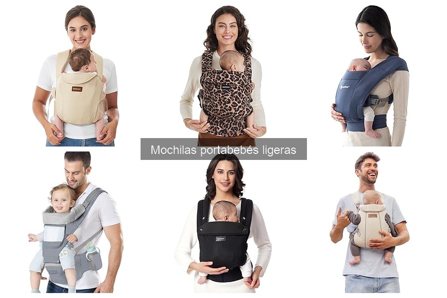 Dónde comprar mochilas portabebés ligeras: mejores tiendas online